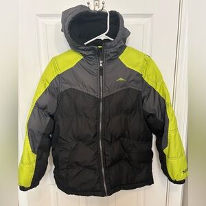 Pacific Trail Kids Youth Winter Puffer Coat Fleece Lined Size M 10/12